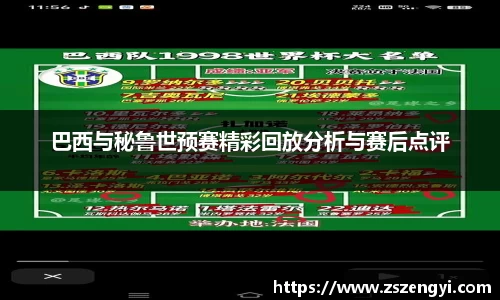 巴西与秘鲁世预赛精彩回放分析与赛后点评